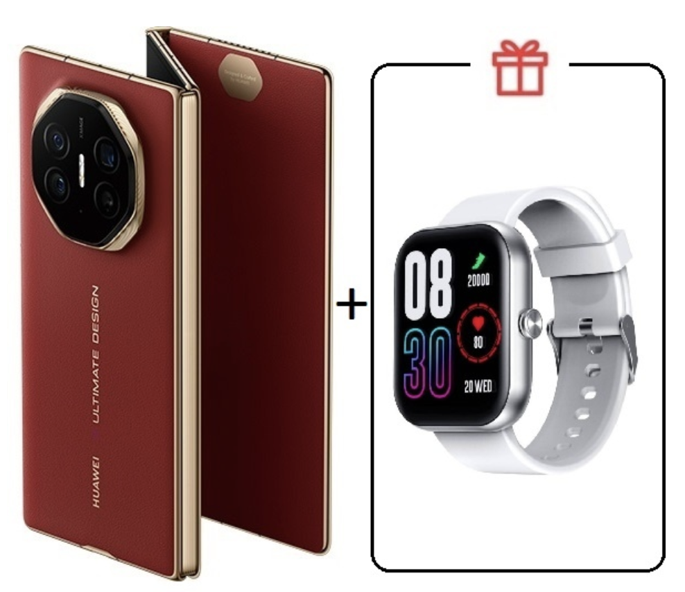 Смартфон Huawei Mate XT Ultimate 16/1024Gb Red + подарок купить,NaN