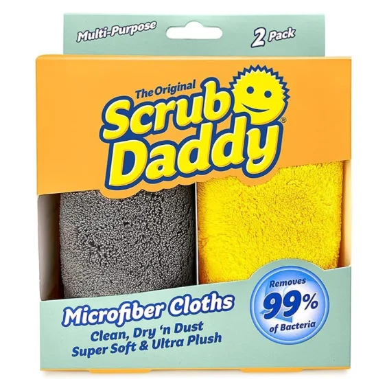 Тряпка Scrub Daddy SD7823 желтый, серый 2 шт купить,NaN