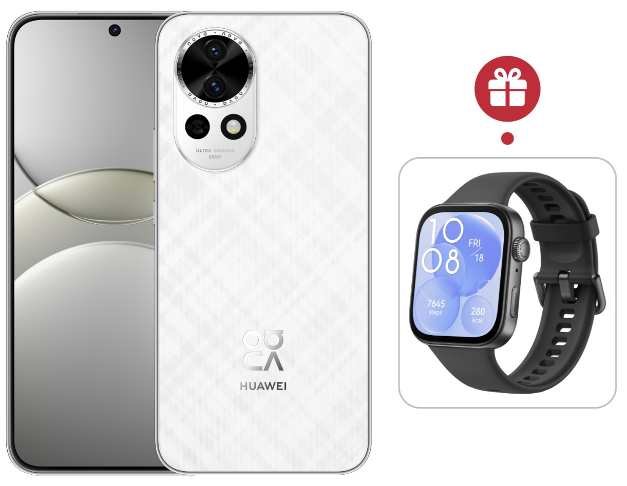 Смартфон Huawei Nova 13 12/512Gb White + подарок купить,NaN