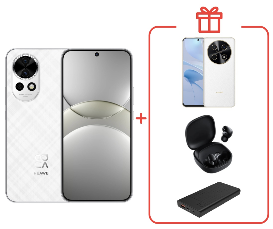 Смартфон Huawei Nova 13 12/512Gb White + подарок купить,NaN