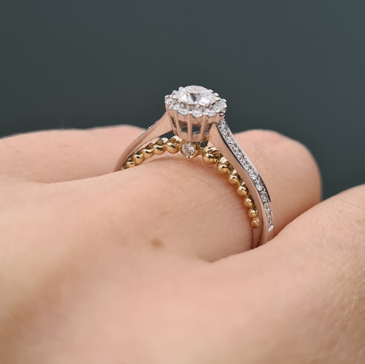 Кольцо Deimantas 98275524 17р 3,77гр 0,65ct. купить,NaN