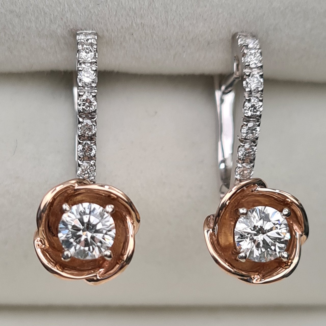 Серьги Deimantas 98275447 5,026гр 1,05ct. купить,NaN