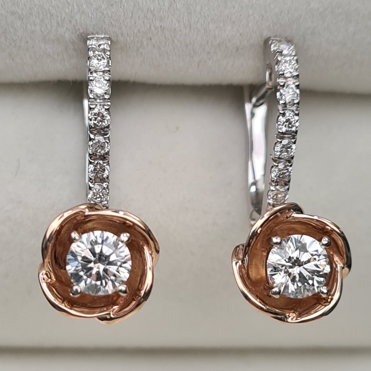 Серьги Deimantas 98275447 5,026гр 1,05ct. купить,NaN