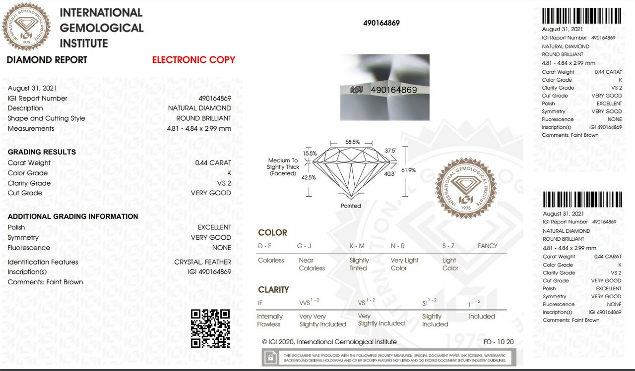 Серьги Deimantas 98275447 5,026гр 1,05ct. купить,NaN