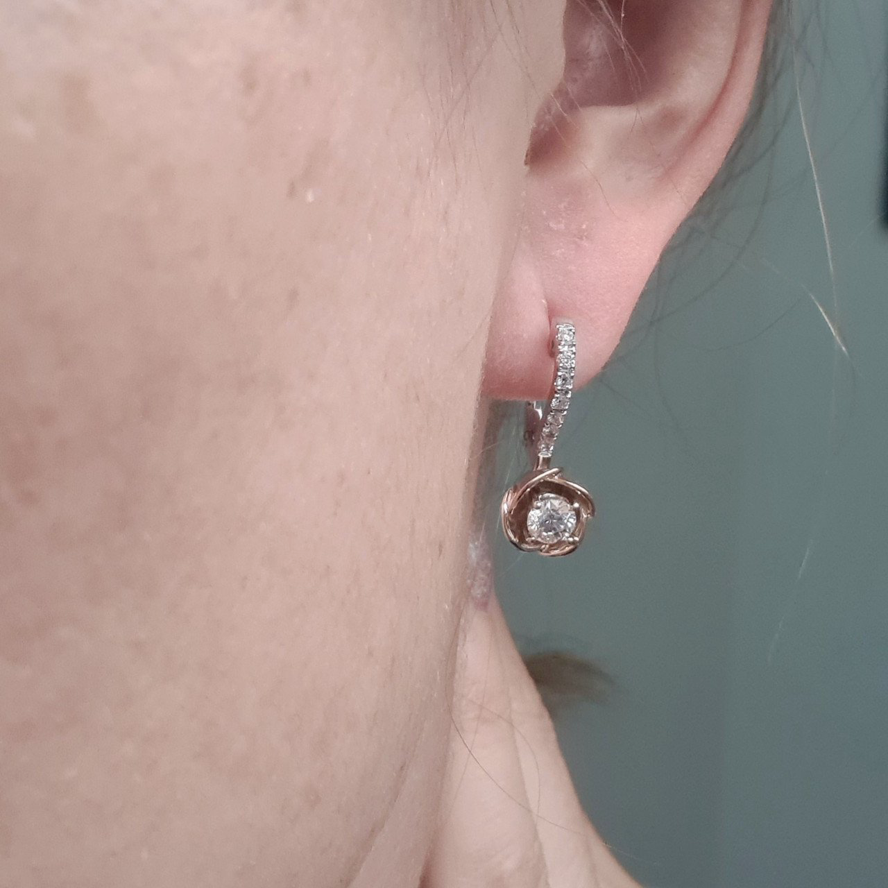 Серьги Deimantas 98275447 5,026гр 1,05ct. купить,NaN