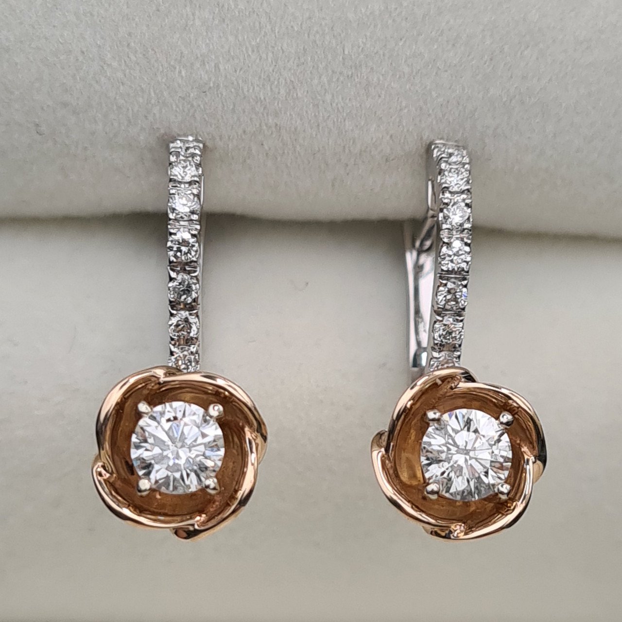Серьги Deimantas 98275447 5,026гр 1,05ct. купить,NaN