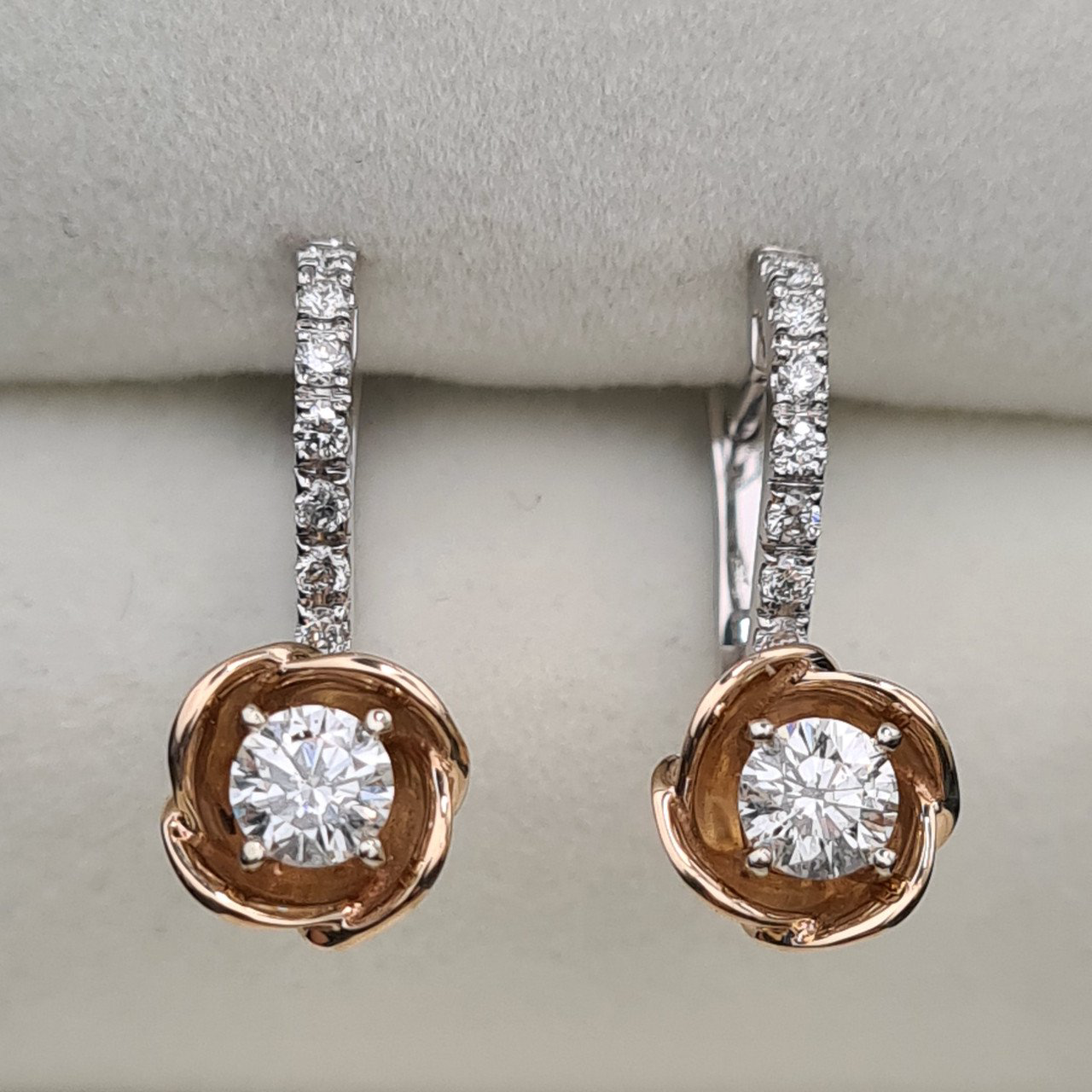 Серьги Deimantas 98275447 5,026гр 1,05ct. купить,NaN