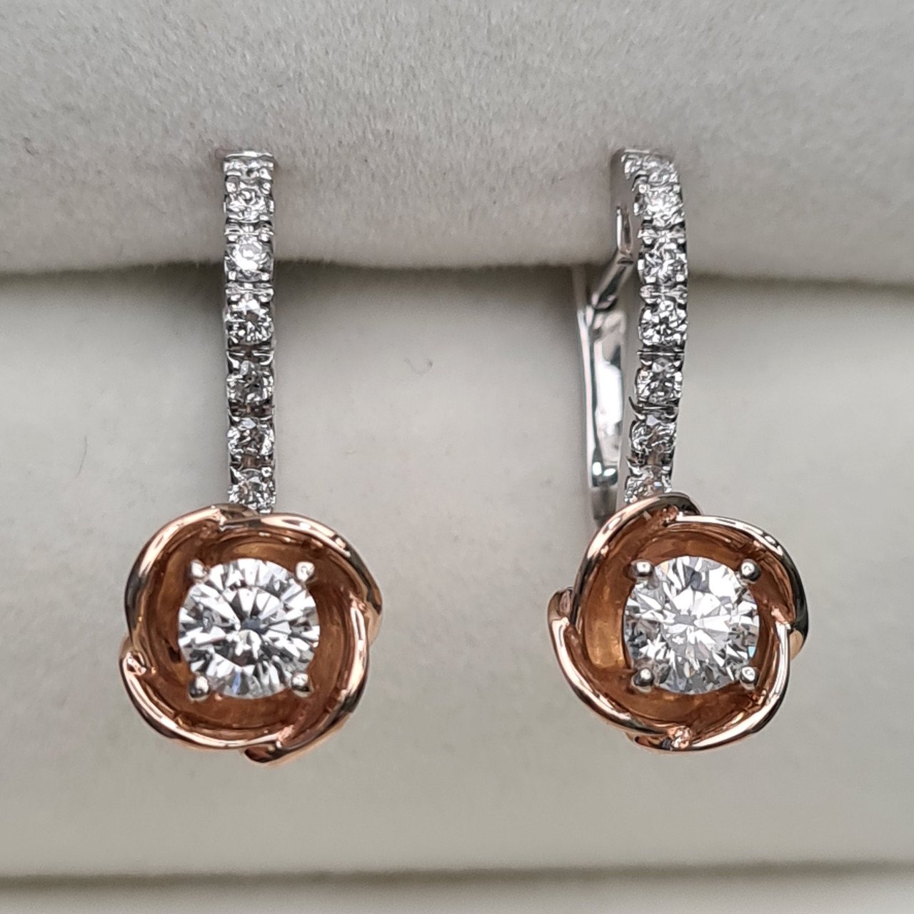 Серьги Deimantas 98275447 5,026гр 1,05ct. купить,NaN