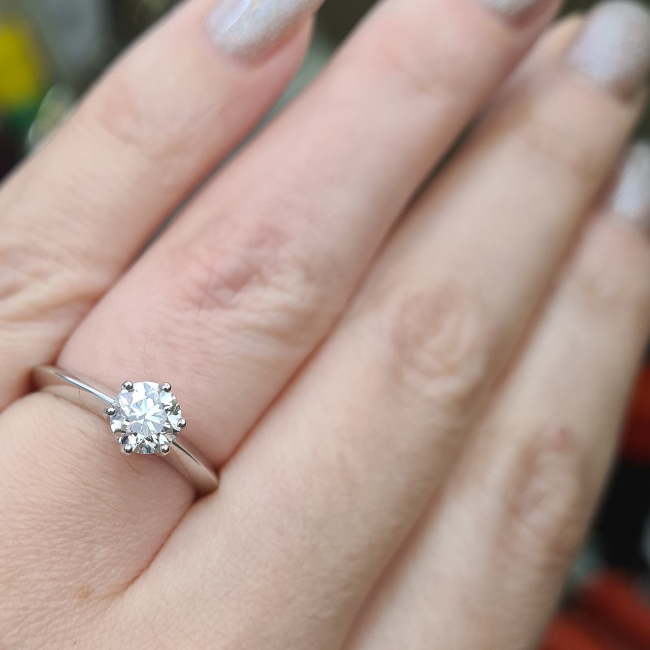 Кольцо Deimantas 98364188 16,5р 2,58гр 0,75ct. купить,NaN