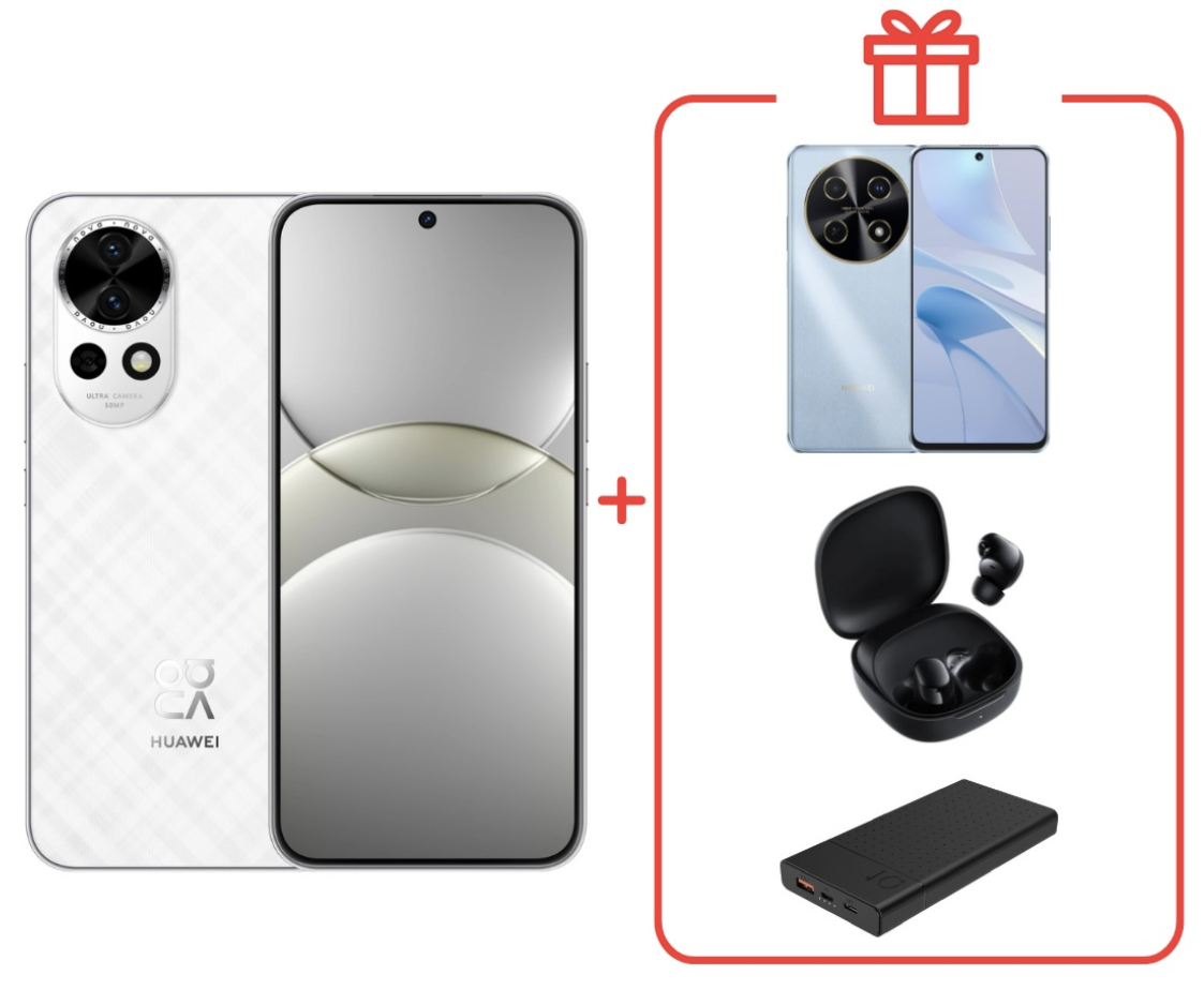 Смартфон Huawei Nova 13 12/512Gb White + подарок купить,NaN