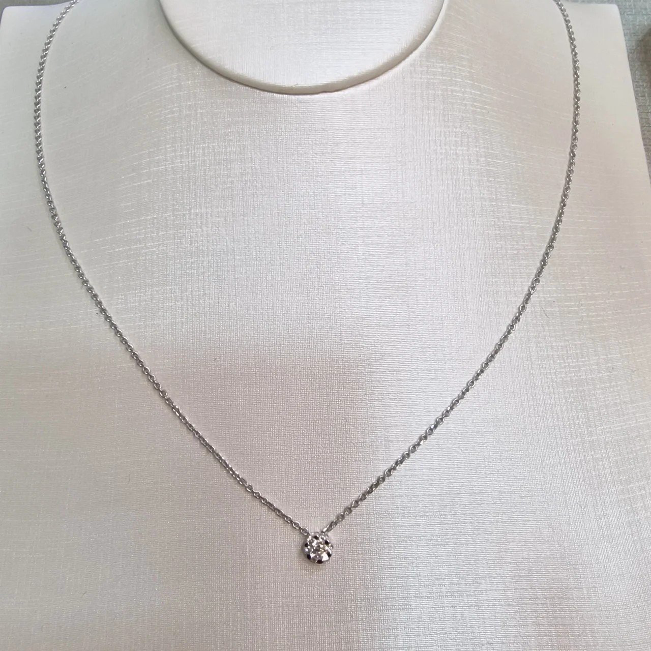 Колье Deimantas 106086045 45см 2,84гр 0,17ct. купить,NaN
