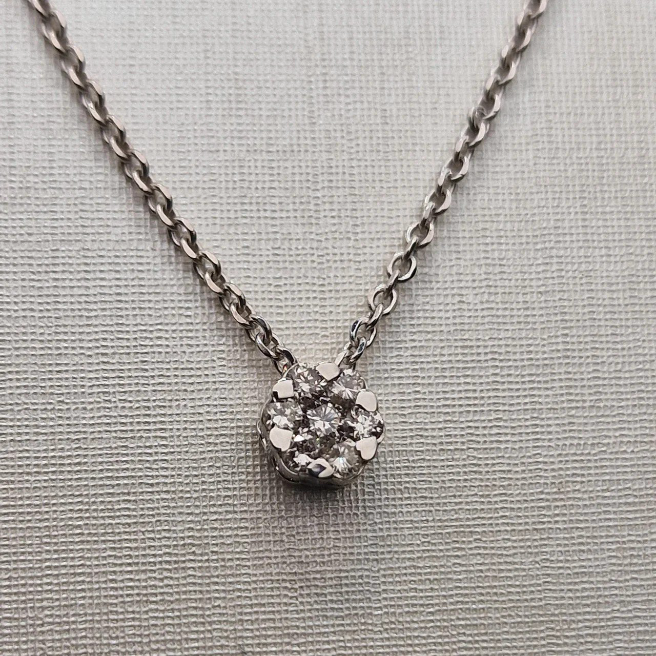 Колье Deimantas 106086045 45см 2,84гр 0,17ct. купить,NaN