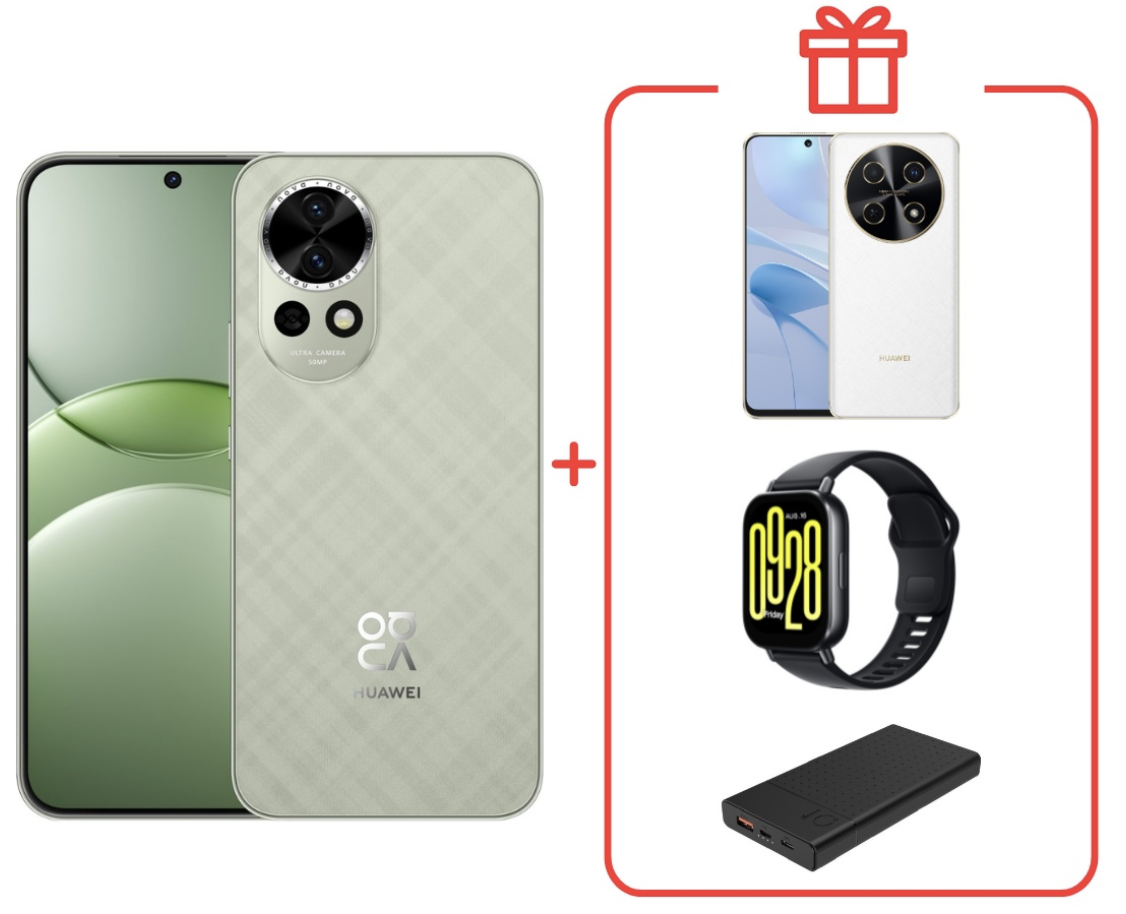 Смартфон Huawei Nova 13 12/512Gb Green + подарок купить,NaN