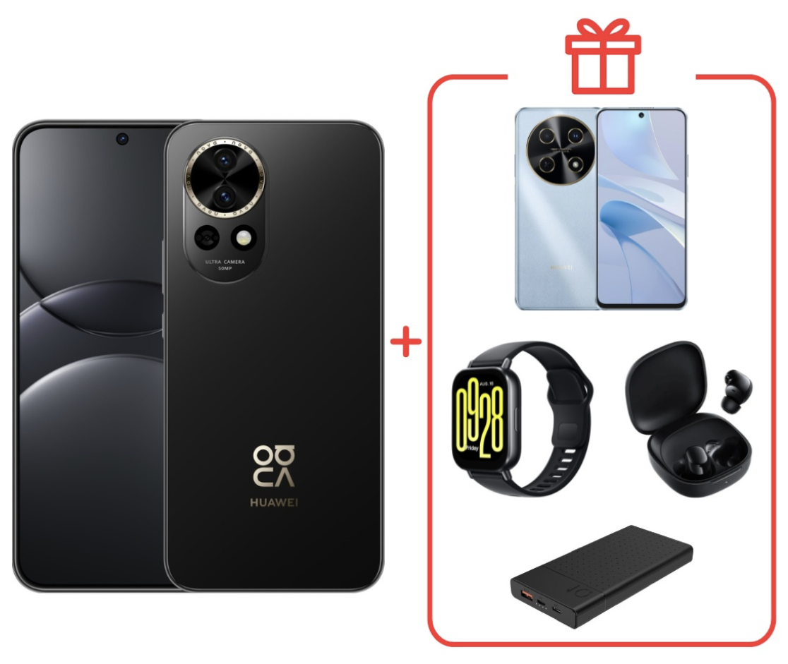 Смартфон Huawei Nova 13 12/512Gb Black + подарок купить,NaN
