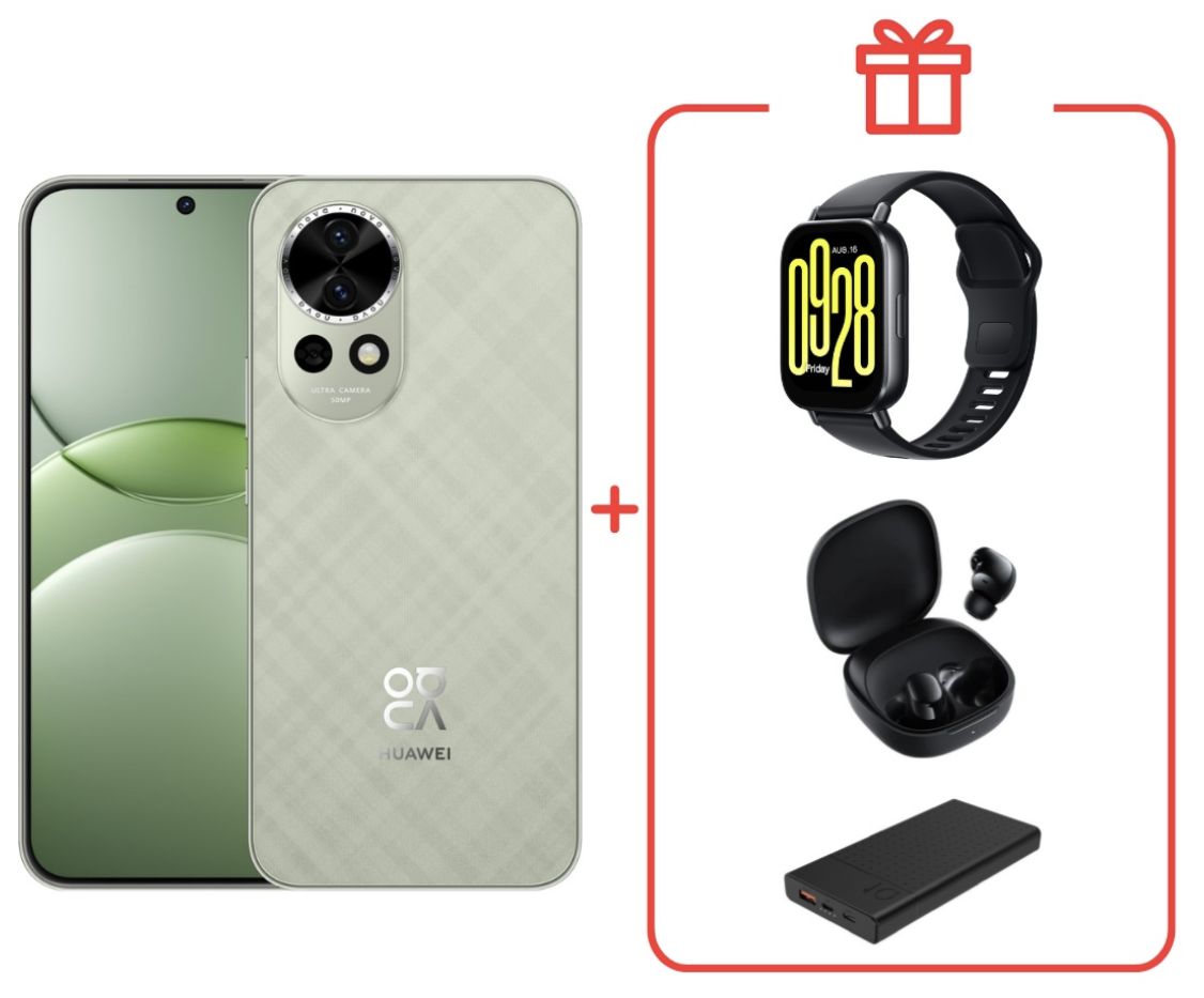  Смартфон Huawei Nova 13 12/512Gb Green + подарок купить,NaN
