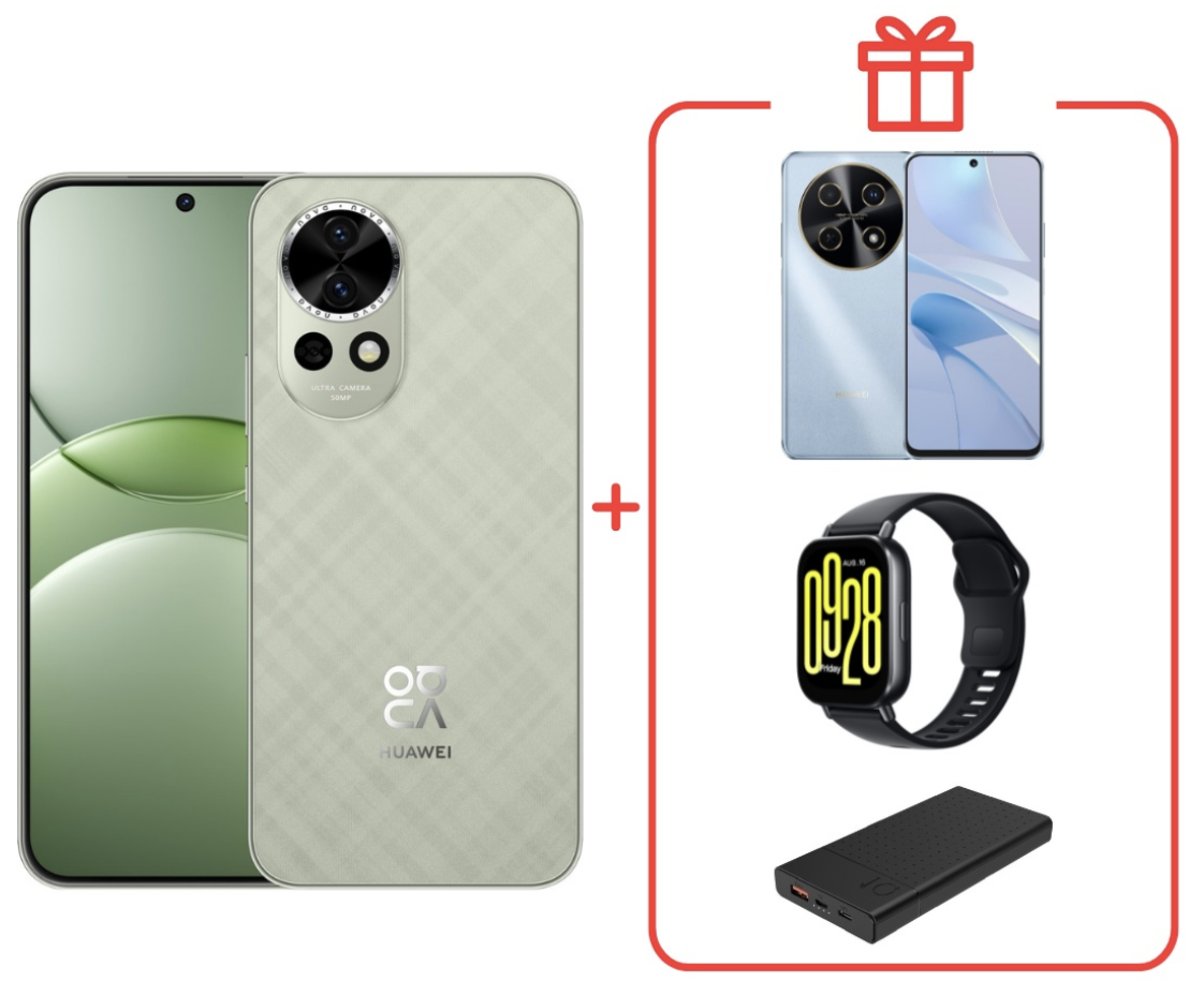 Смартфон Huawei Nova 13 12/512Gb Green + подарок купить,NaN