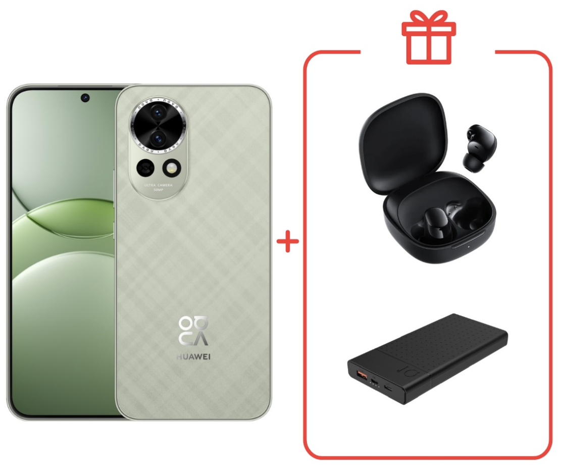 Смартфон Huawei Nova 13 12/512Gb Green + подарок купить,NaN