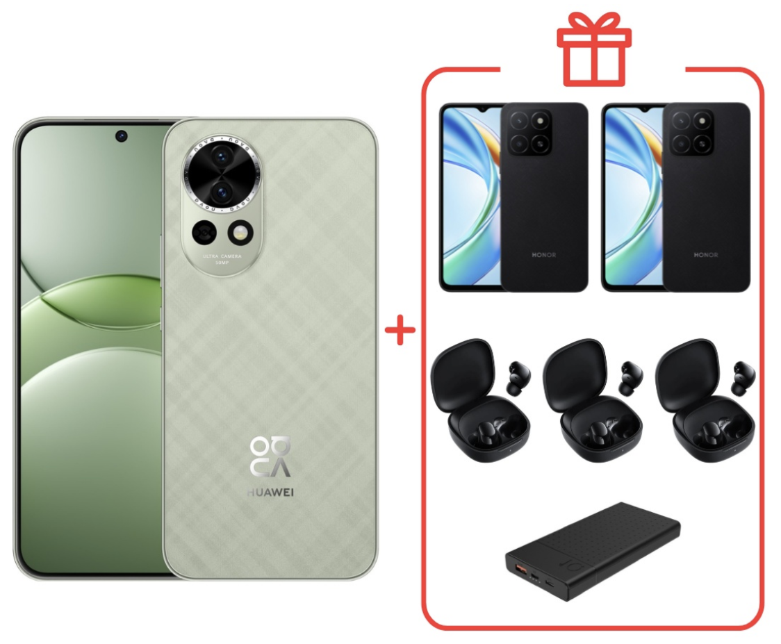 Смартфон Huawei Nova 13 12/512Gb Green + подарок купить,NaN
