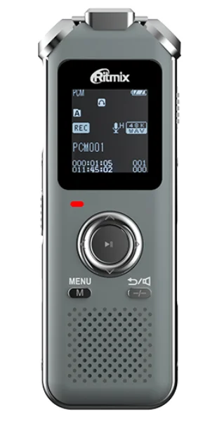 Диктофон Ritmix RR-920 8Gb серый