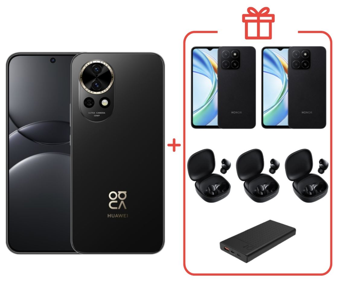 Смартфон Huawei Nova 13 12/512Gb Black + подарок купить,NaN