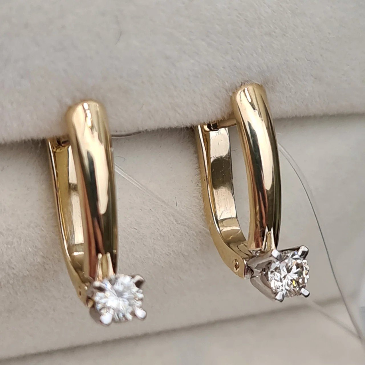 Серьги Deimantas 106174068 3,28гр 0,24ct. купить,NaN