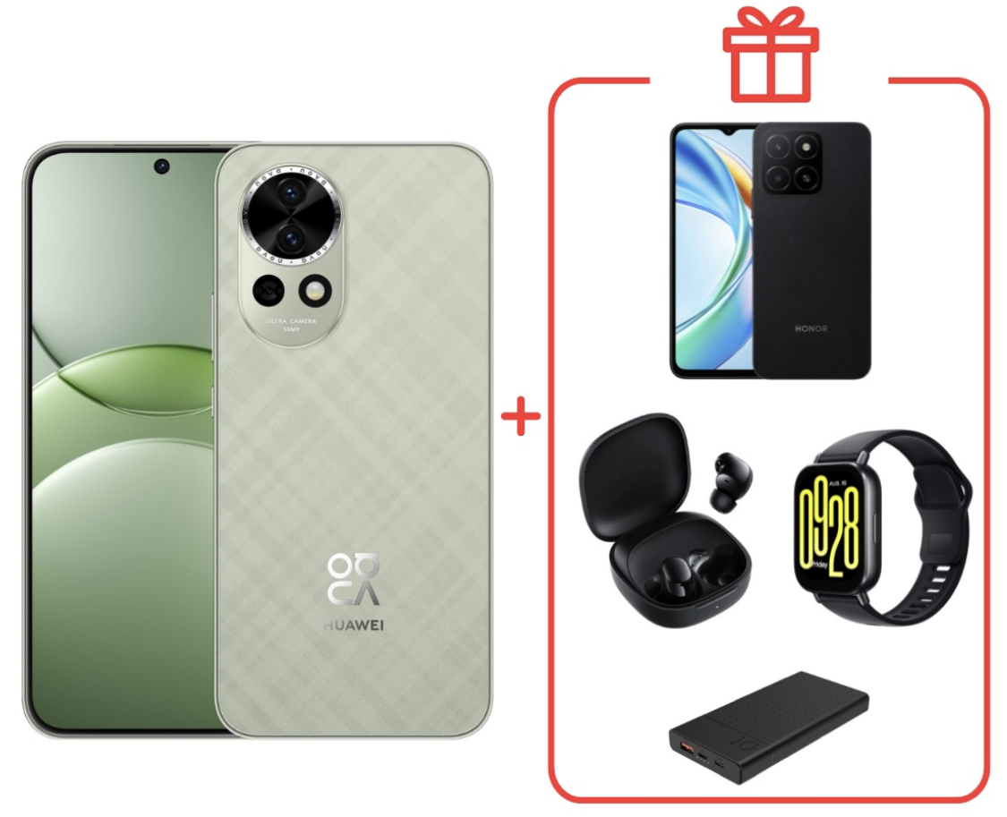 Смартфон Huawei Nova 13 12/512Gb Green + подарок