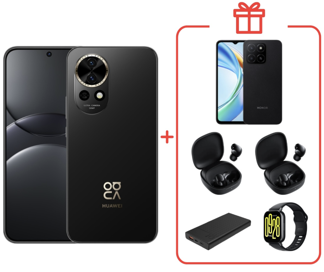 Смартфон Huawei Nova 13 12/512Gb Black + подарок