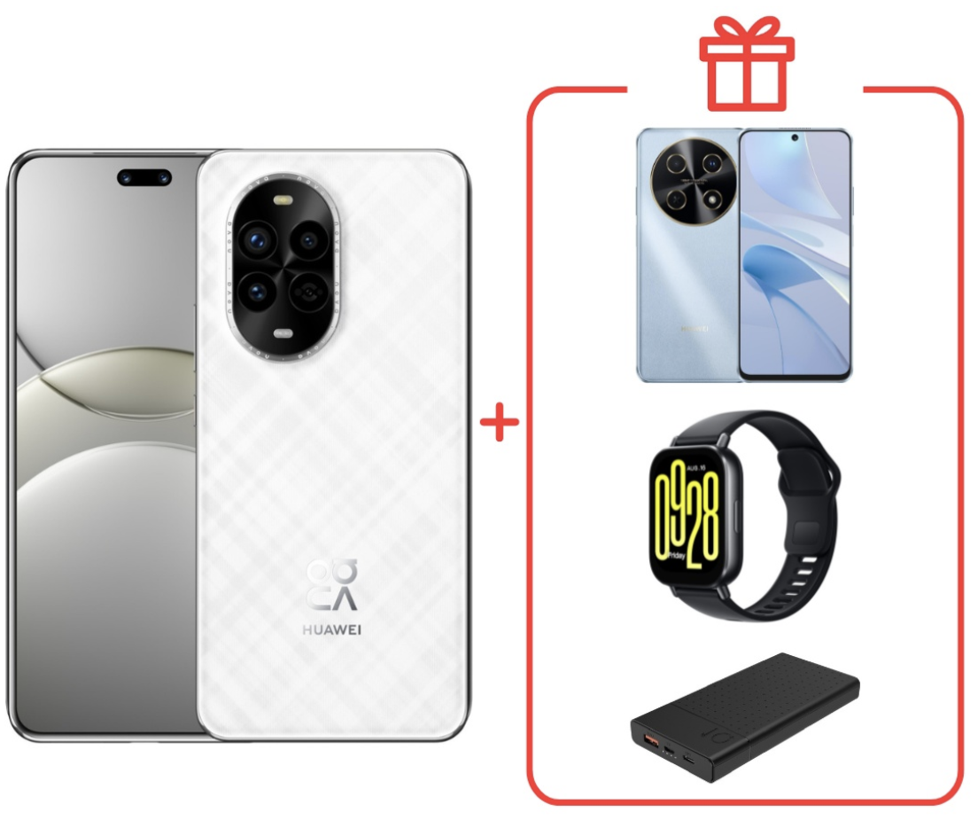 Смартфон Huawei Nova 13 Pro 12/512Gb White + подарок купить,NaN