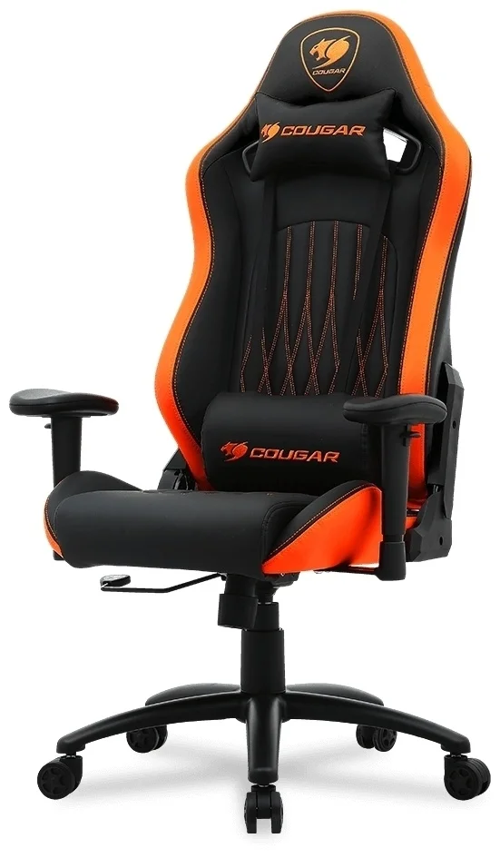 Игровое кресло Cougar Explore PU Air 3MEPENXB.0001 Black Orange купить,0