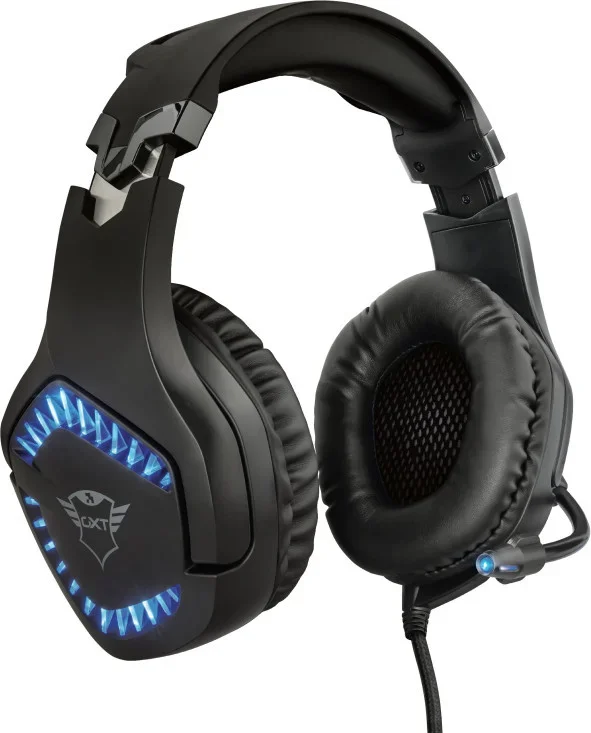 Наушники Trust GXT460 Varzz Illuminated Black
