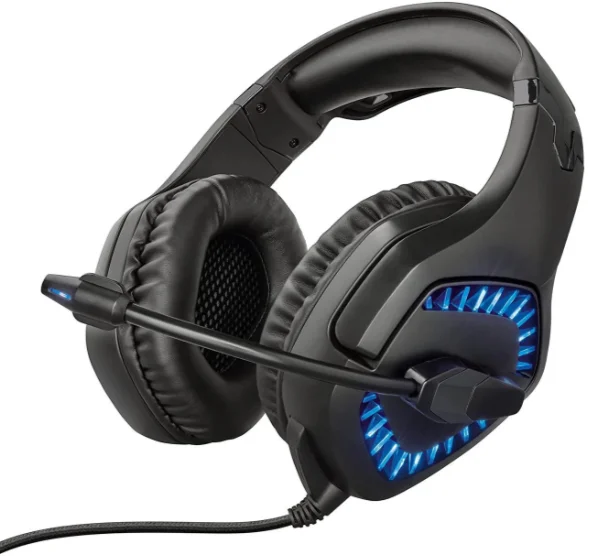 Наушники Trust GXT460 Varzz Illuminated Black