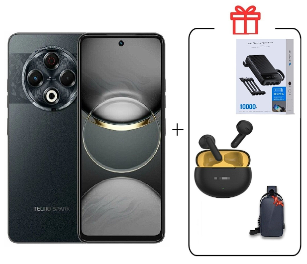 Смартфон Tecno Spark 30 8/128Gb Stellar Shadow + подарок купить,NaN
