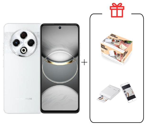 Смартфон Tecno Spark 30 8/128Gb Astral Ice + Подарок купить,NaN