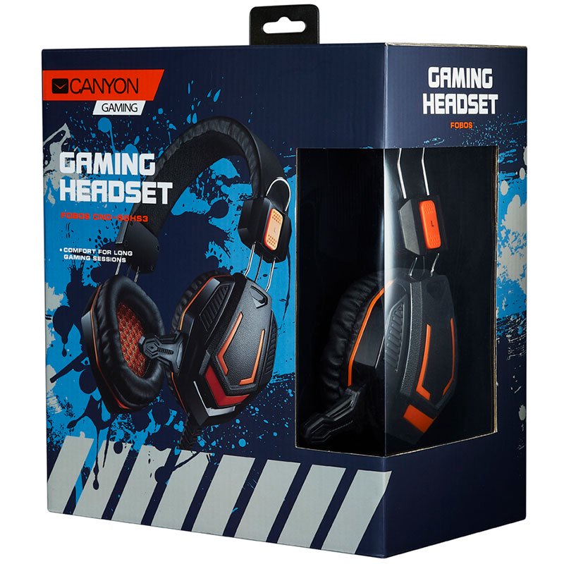 Наушники Canyon CND-SGHS3A черные