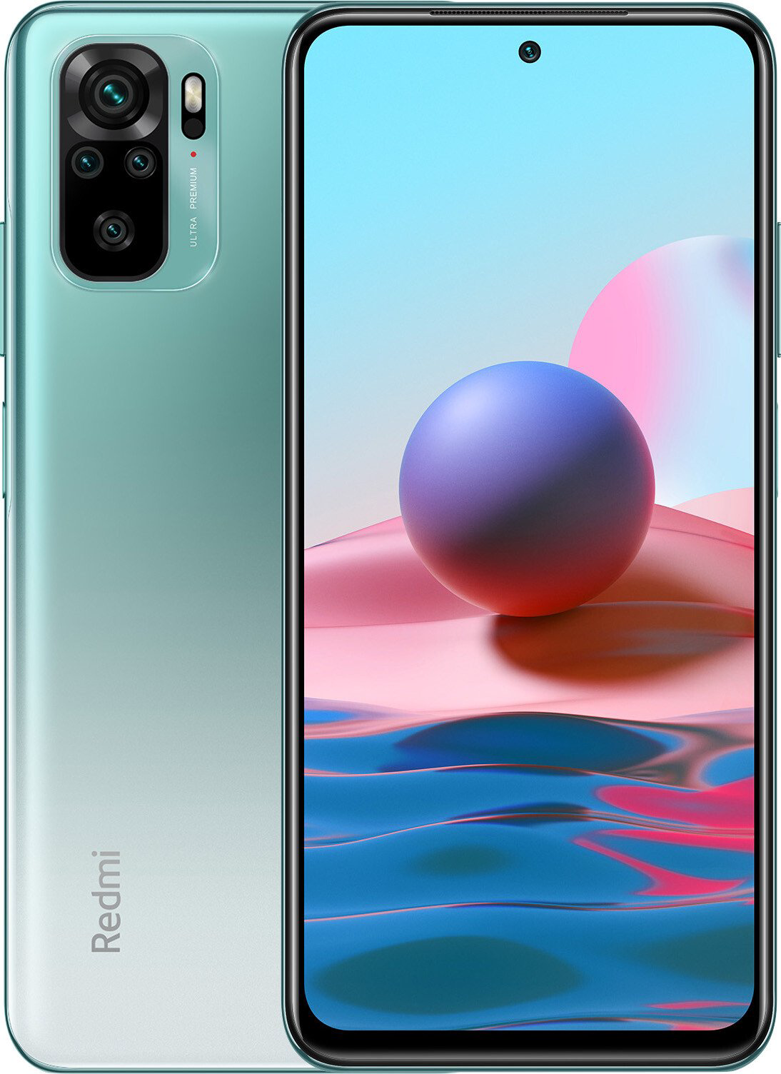 Смартфон Xiaomi Redmi Note 10 4/64Gb Lake Green купить,NaN