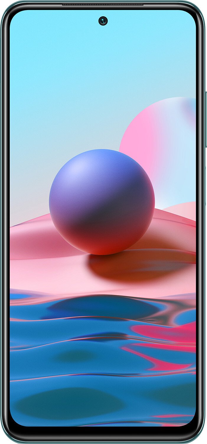 Смартфон Xiaomi Redmi Note 10 4/64Gb Lake Green купить,NaN