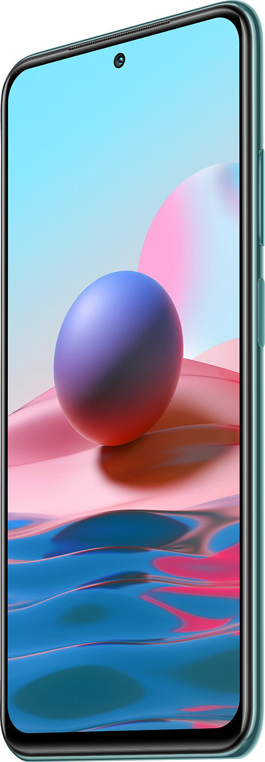 Смартфон Xiaomi Redmi Note 10 4/64Gb Lake Green купить,NaN