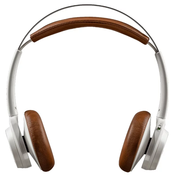 Наушники Plantronics Backbeat Sense/R бело-коричневые купить,NaN
