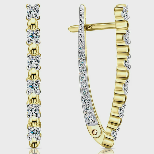 Серьги Veronika Jewelry С332-1112 3.74гр