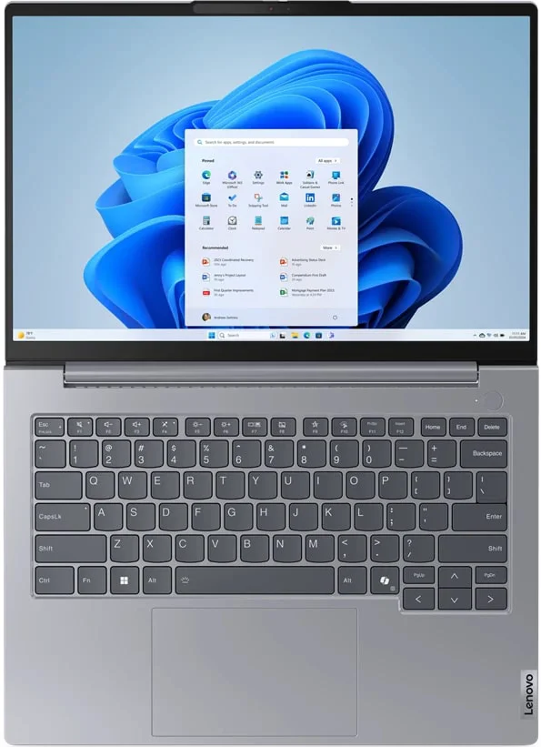 Ноутбук Lenovo ThinkBook 14 G7 IML 21MR0095RU 14" Arctic Grey купить,0