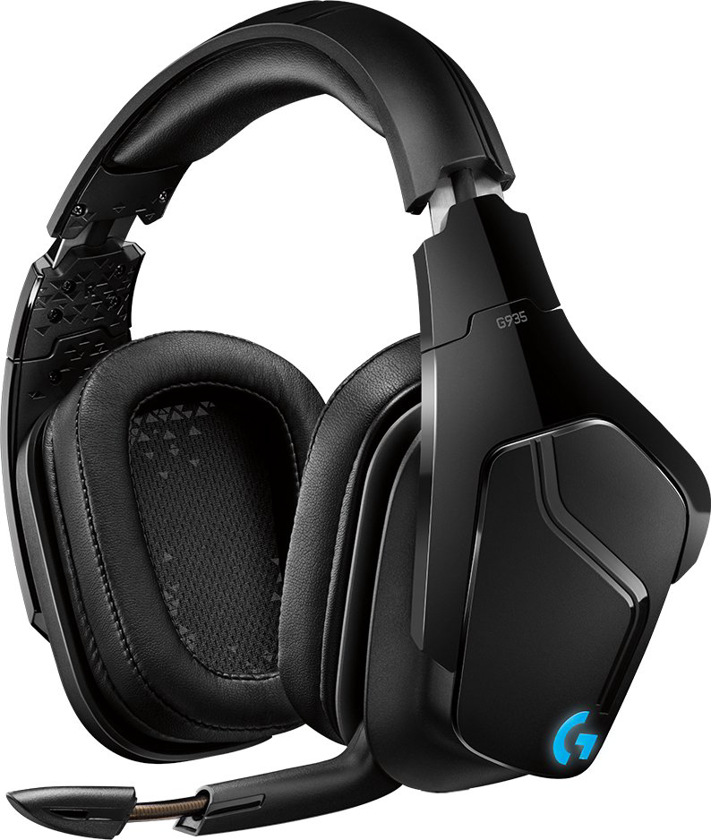 Наушники Logitech G935 черные купить,NaN