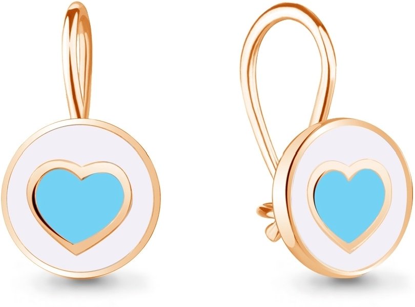 Серьги Aquamarine 34020ПЗ 1гр. купить,NaN