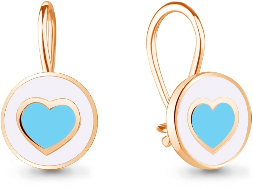 Серьги Aquamarine 34020ПЗ 1гр. купить,NaN