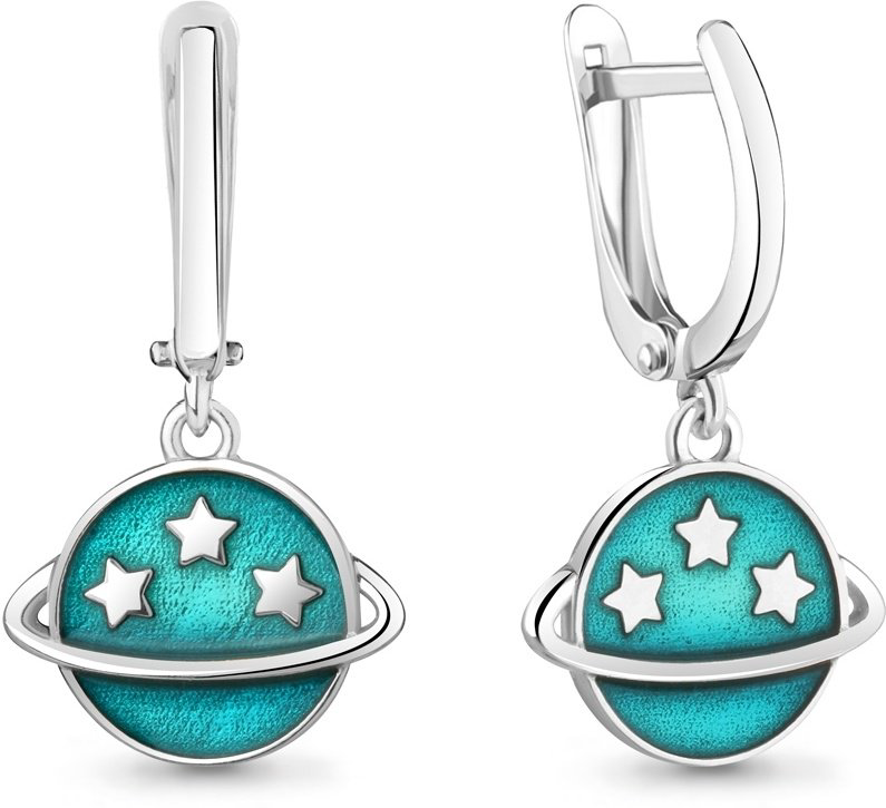 Серьги Aquamarine 33939 купить,NaN