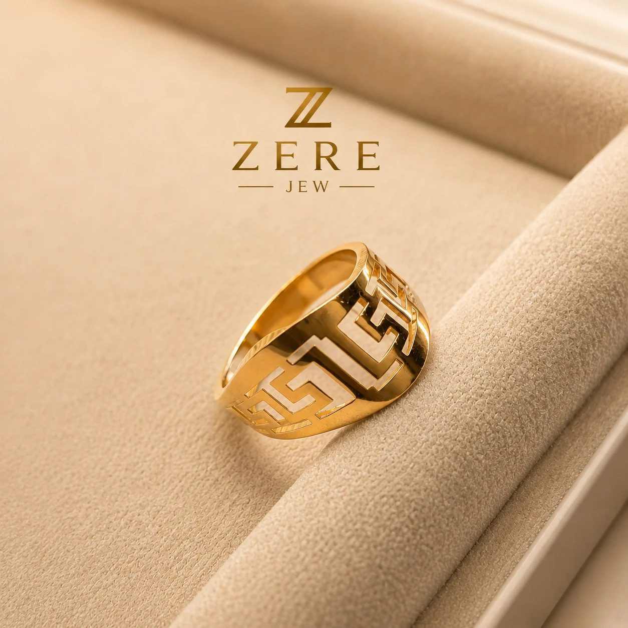 Золотое кольцо ZERE 585 пробы 1,93г 18,5р  купить,157260