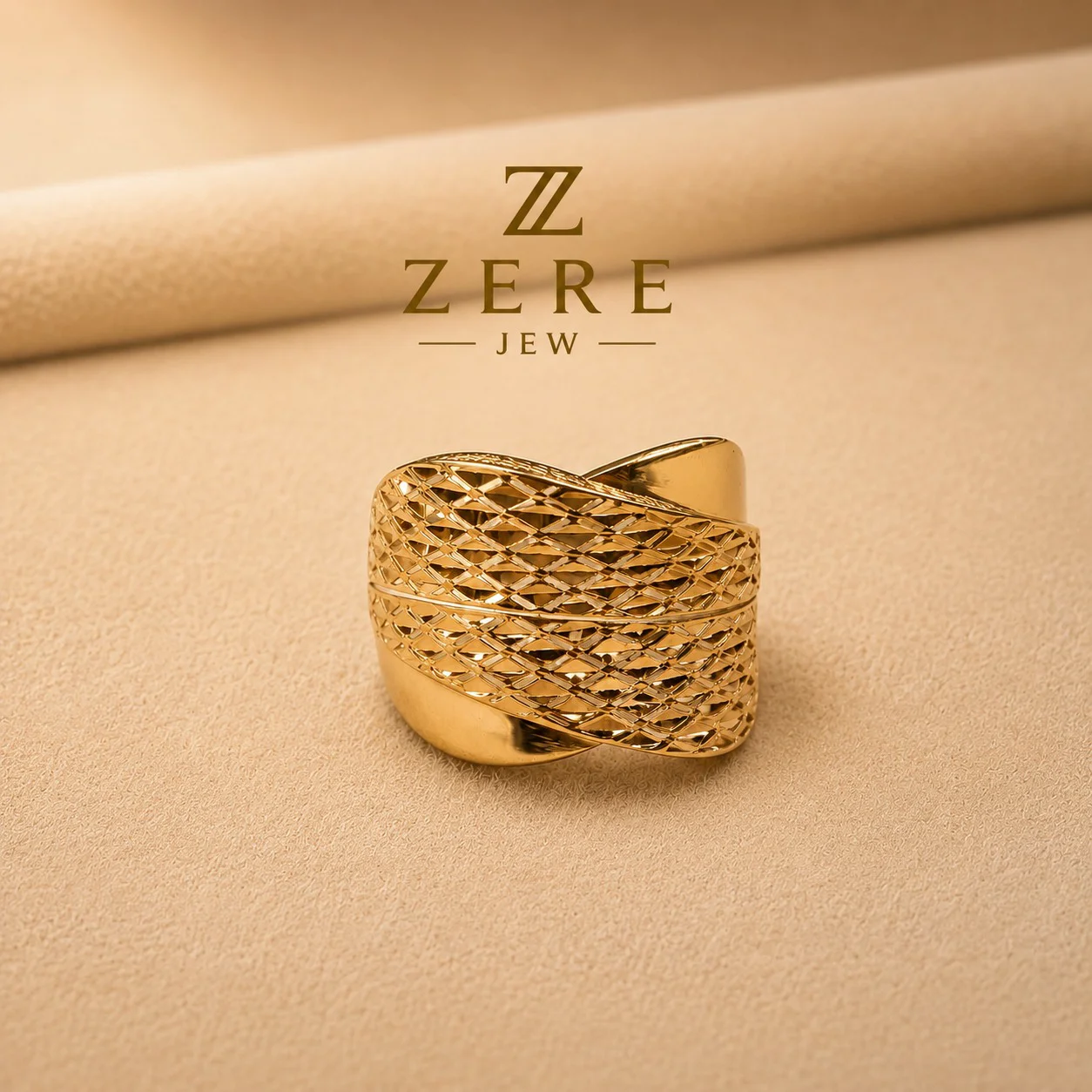 Золотое кольцо ZERE 585 пробы Вес 2,24г 20,5р купить,182680
