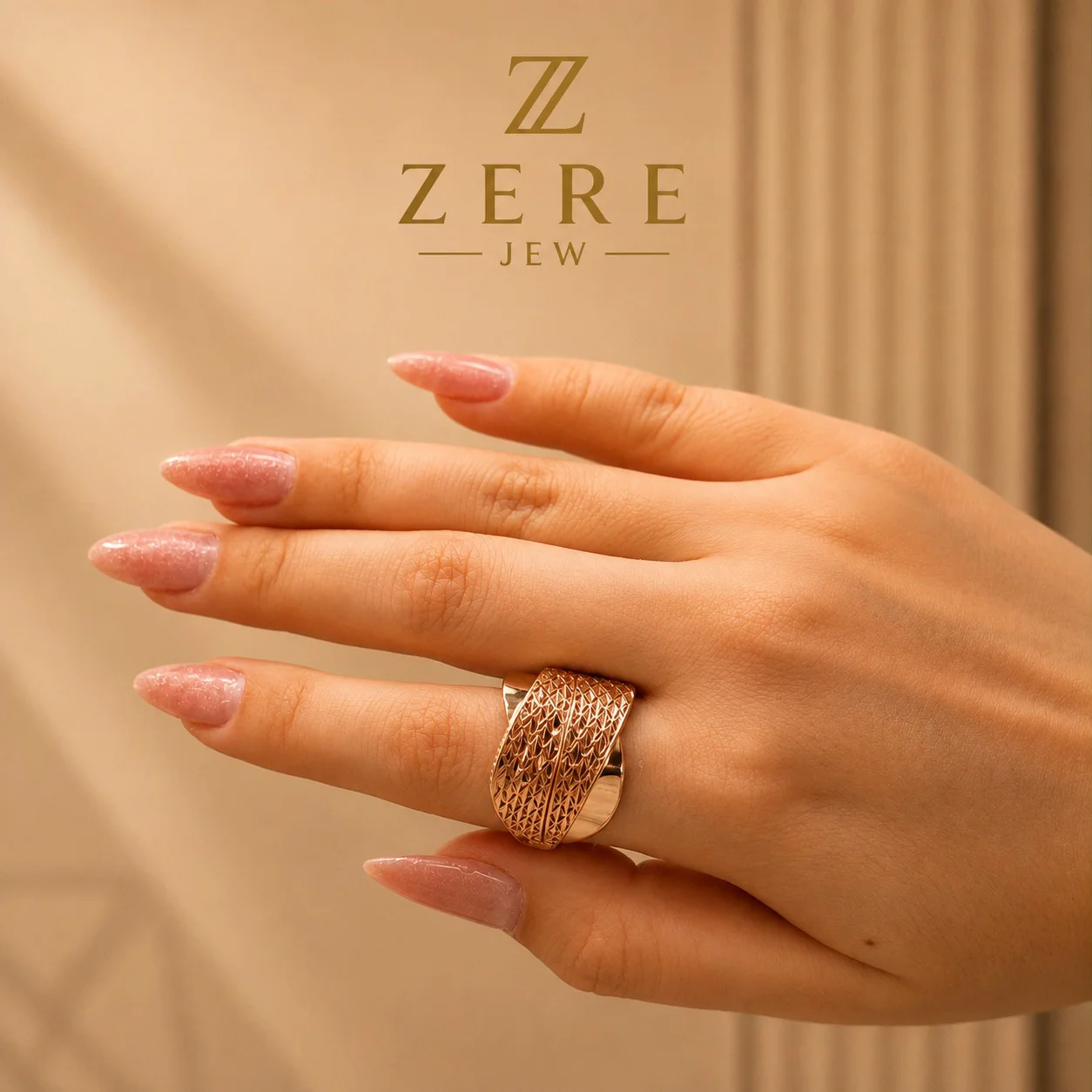 Золотое кольцо ZERE 585 пробы Вес 2,24г 20,5р купить,182680