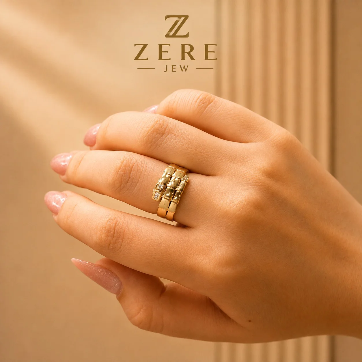 Золотое кольцо ZERE 585 пробы 2,39г 18р - ForteMarket Золотое кольцо ZERE 585 пробы 2,39г 18р купить,194980