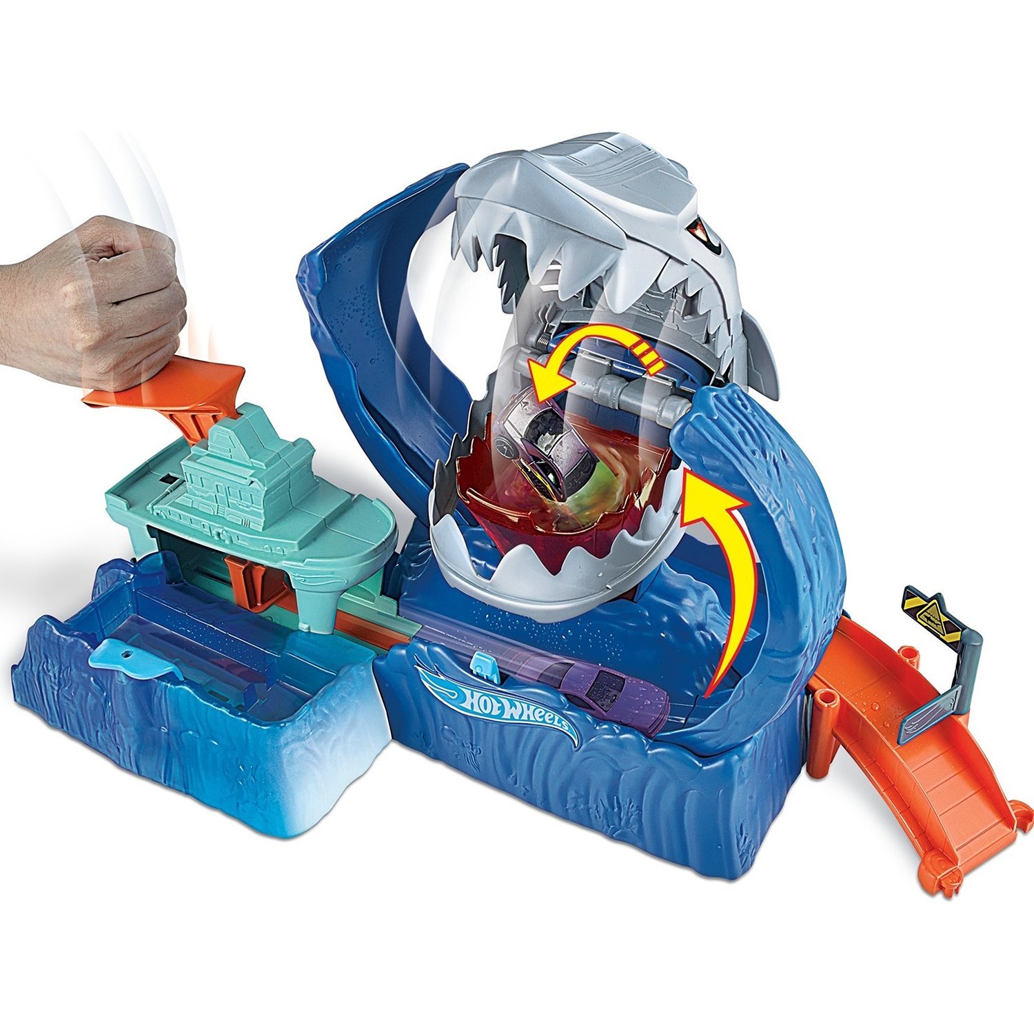 Игровой набор Hot Wheels City Ледяная акула купить,NaN