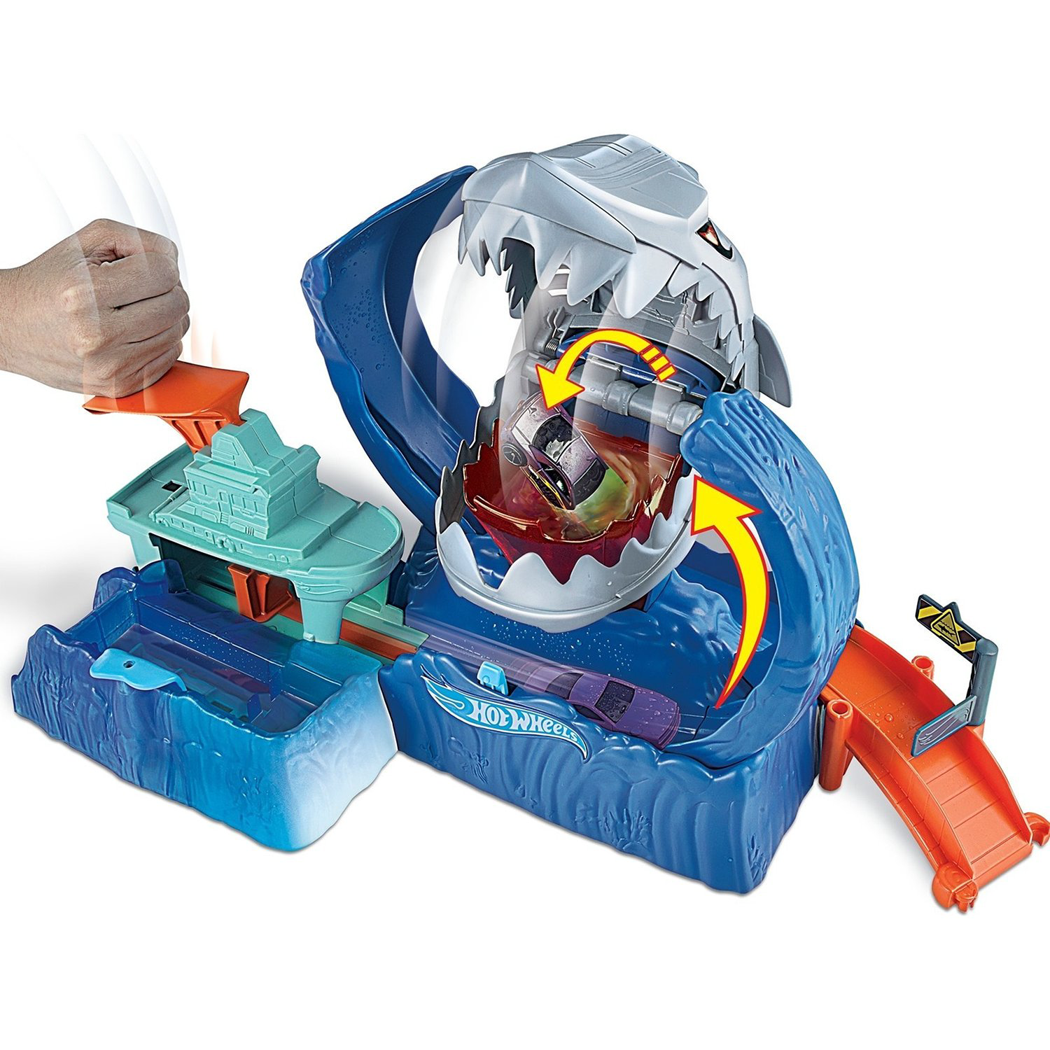 Игровой набор Hot Wheels City Ледяная акула купить,NaN